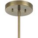 Vorey 1 Light 13 inch Oxidized Aged Brass Pendant Ceiling Light